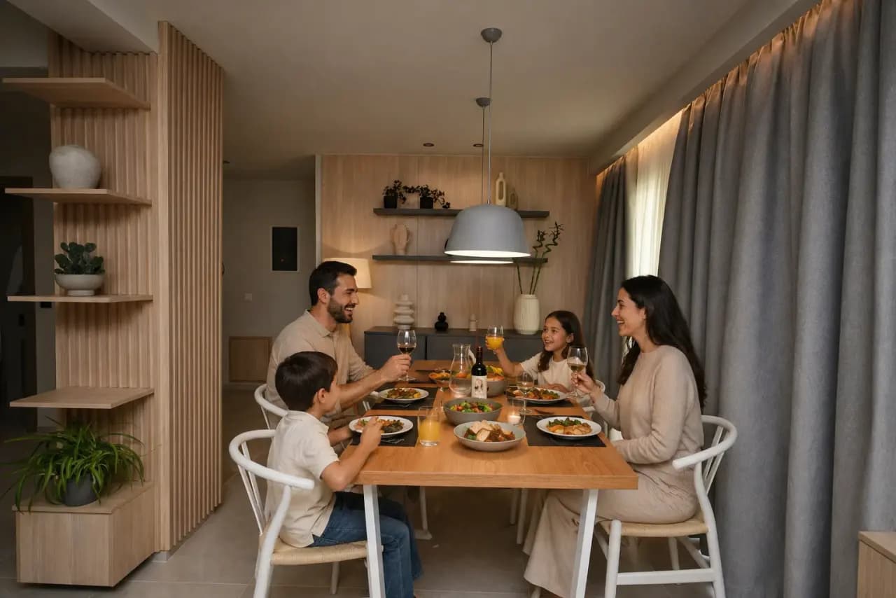 Family enjoying a stay at Holi Top apartment